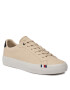 Tommy Hilfiger Сникърси Thick Vulc Low Premium Lth FM0FM04881 Бял - Pepit.bg