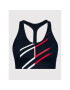 Tommy Hilfiger Спортен сутиен Graphic Racer S10S101066 Тъмносин - Pepit.bg