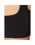 Tommy Hilfiger Спортен сутиен Intensity Shiny Seamless S10S101471 Черен - Pepit.bg