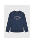 Tommy Hilfiger Суитшърт Artwork KB0KB06347 M Тъмносин Regular Fit - Pepit.bg