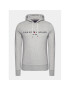 Tommy Hilfiger Суитшърт Core Logo MW0MW10752 Сив Regular Fit - Pepit.bg