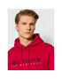 Tommy Hilfiger Суитшърт Corp Graphic MW0MW22204 Червен Regular Fit - Pepit.bg