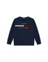 Tommy Hilfiger Суитшърт Flag Rib Insert Sweatshirt KB0KB06568 M Тъмносин Regular Fit - Pepit.bg