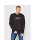 Tommy Hilfiger Суитшърт Four Flags MW0MW20133 Черен Regular Fit - Pepit.bg