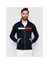 Tommy Hilfiger Суитшърт Global Zip Through MW0MW18367 Тъмносин Regular Fit - Pepit.bg