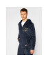 Tommy Hilfiger Суитшърт Hoody Ls Fz Velour UM0UM01932 Тъмносин Regular Fit - Pepit.bg