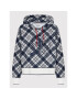 Tommy Hilfiger Суитшърт ICONS Check WW0WW34394 Тъмносин Relaxed Fit - Pepit.bg