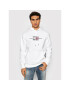 Tommy Hilfiger Суитшърт Lines MW0MW20952 Бял Regular Fit - Pepit.bg