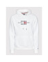 Tommy Hilfiger Суитшърт Lines MW0MW20952 Бял Regular Fit - Pepit.bg