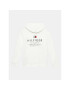 Tommy Hilfiger Суитшърт Logo KB0KB08233 Бял Regular Fit - Pepit.bg