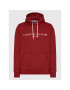 Tommy Hilfiger Суитшърт Logo MW0MW11599 Червен Regular Fit - Pepit.bg