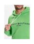 Tommy Hilfiger Суитшърт Logo MW0MW11599 Зелен Regular Fit - Pepit.bg