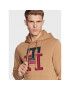 Tommy Hilfiger Суитшърт Lux Monogram MW0MW28187 Кафяв Regular Fit - Pepit.bg