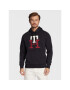 Tommy Hilfiger Суитшърт Lux Monogram MW0MW28187 Тъмносин Regular Fit - Pepit.bg