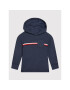 Tommy Hilfiger Суитшърт Mini Waffle KB0KB06884 D Тъмносин Regular Fit - Pepit.bg