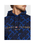 Tommy Hilfiger Суитшърт Monogram MW0MW28676 Тъмносин Regular Fit - Pepit.bg