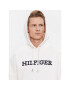 Tommy Hilfiger Суитшърт Monotype Embro MW0MW33062 Бял Regular Fit - Pepit.bg