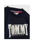 Tommy Hilfiger Суитшърт Sateen KG0KG06953 D Тъмносин Regular Fit - Pepit.bg