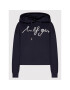 Tommy Hilfiger Суитшърт Script WW0WW34479 Тъмносин Relaxed Fit - Pepit.bg