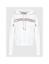 Tommy Hilfiger Суитшърт Signature Tape Drawstring UW0UW03582 Бял Regular Fit - Pepit.bg