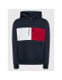 Tommy Hilfiger Суитшърт Structure Flag MW0MW28528 Тъмносин Regular Fit - Pepit.bg