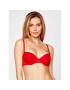 Tommy Hilfiger Сутиен балконет UW0UW02420 Червен - Pepit.bg