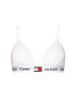 Tommy Hilfiger Сутиен бралет Padded Triangle Bra UW0UW02243 Бял - Pepit.bg