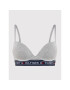 Tommy Hilfiger Сутиен с банели UW0UW00558 Сив - Pepit.bg