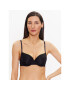 Tommy Hilfiger Сутиен с банели UW0UW04546 Черен - Pepit.bg