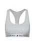 Tommy Hilfiger Сутиен-топ Bralette UW0UW02037 Сив - Pepit.bg