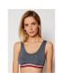 Tommy Hilfiger Сутиен-топ Bralette UW0UW02388 Тъмносин - Pepit.bg