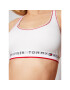 Tommy Hilfiger Сутиен-топ Bralette UW0UW02743 Бял - Pepit.bg