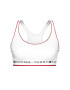 Tommy Hilfiger Сутиен-топ Bralette UW0UW02743 Бял - Pepit.bg