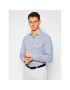 Tommy Hilfiger Tailored Риза Geo Print MW0MW16451 Тъмносин Slim Fit - Pepit.bg