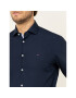 Tommy Hilfiger Tailored Риза Poplin Classic TT0TT06391 Тъмносин Slim Fit - Pepit.bg