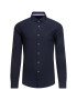 Tommy Hilfiger Tailored Риза Poplin Classic TT0TT06391 Тъмносин Slim Fit - Pepit.bg