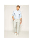 Tommy Hilfiger Tailored Текстилни панталони MERCEDES-BENZ Chino TT0TT07196 Сив Straight Fit - Pepit.bg