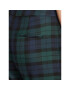 Tommy Hilfiger Текстилни панталони Blend Tartan WW0WW37289 Зелен Slim Fit - Pepit.bg