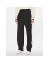 Tommy Hilfiger Текстилни панталони Relaxed Straight Pinstripe Pant WW0WW40513 Черен Straight Fit - Pepit.bg