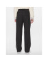 Tommy Hilfiger Текстилни панталони Relaxed Straight Pinstripe Pant WW0WW40513 Черен Straight Fit - Pepit.bg