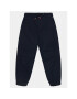 Tommy Hilfiger Текстилни панталони Woven Wide Pants KB0KB08703 Син Regular Fit - Pepit.bg