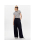 Tommy Hilfiger Текстилни панталони WW0WW38596 Тъмносин Wide Leg - Pepit.bg