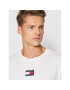 Tommy Hilfiger Тениска с дълъг ръкав Badge DM0DM10932 Бял Regular Fit - Pepit.bg