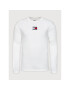 Tommy Hilfiger Тениска с дълъг ръкав Badge DM0DM10932 Бял Regular Fit - Pepit.bg