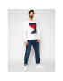 Tommy Hilfiger Тениска с дълъг ръкав Icon Patch MW0MW18427 Бял Regular Fit - Pepit.bg