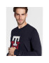 Tommy Hilfiger Тениска с дълъг ръкав Lux Monogram MW0MW28229 Тъмносин Regular Fit - Pepit.bg