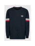 Tommy Hilfiger Тениска с дълъг ръкав MW0MW25953 Тъмносин Regular Fit - Pepit.bg