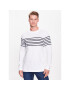 Tommy Hilfiger Тениска с дълъг ръкав Placement Striped MW0MW30062 Бял Regular Fit - Pepit.bg