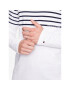 Tommy Hilfiger Тениска с дълъг ръкав Placement Striped MW0MW30062 Бял Regular Fit - Pepit.bg