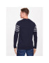 Tommy Hilfiger Тениска с дълъг ръкав Placement Striped MW0MW30062 Тъмносин Regular Fit - Pepit.bg